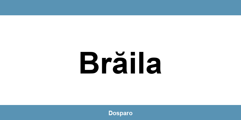 Contact DSP Brăila: program de lucru și telefon