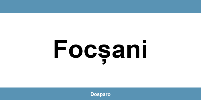 Contact DSP Focșani: program de lucru și telefon