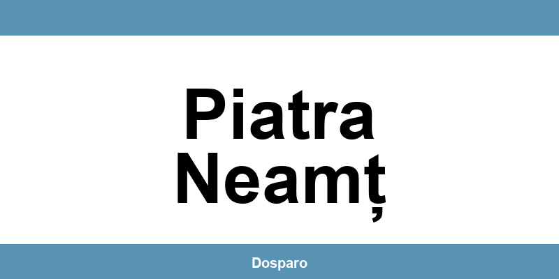 Contact DSP Piatra Neamț: program de lucru și telefon