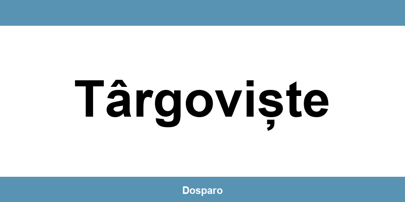 Contact DSP Târgoviște: program de lucru și telefon
