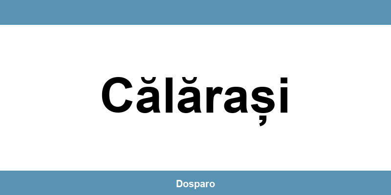 Contact DSP Călărași: program de lucru și telefon